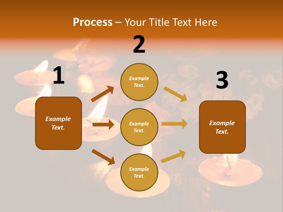 Mysticism Love Atmosphere Buds PowerPoint Template