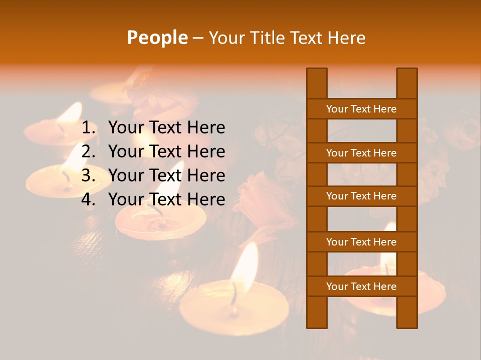 Mysticism Love Atmosphere Buds PowerPoint Template