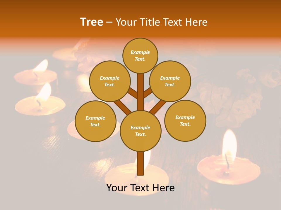 Mysticism Love Atmosphere Buds PowerPoint Template