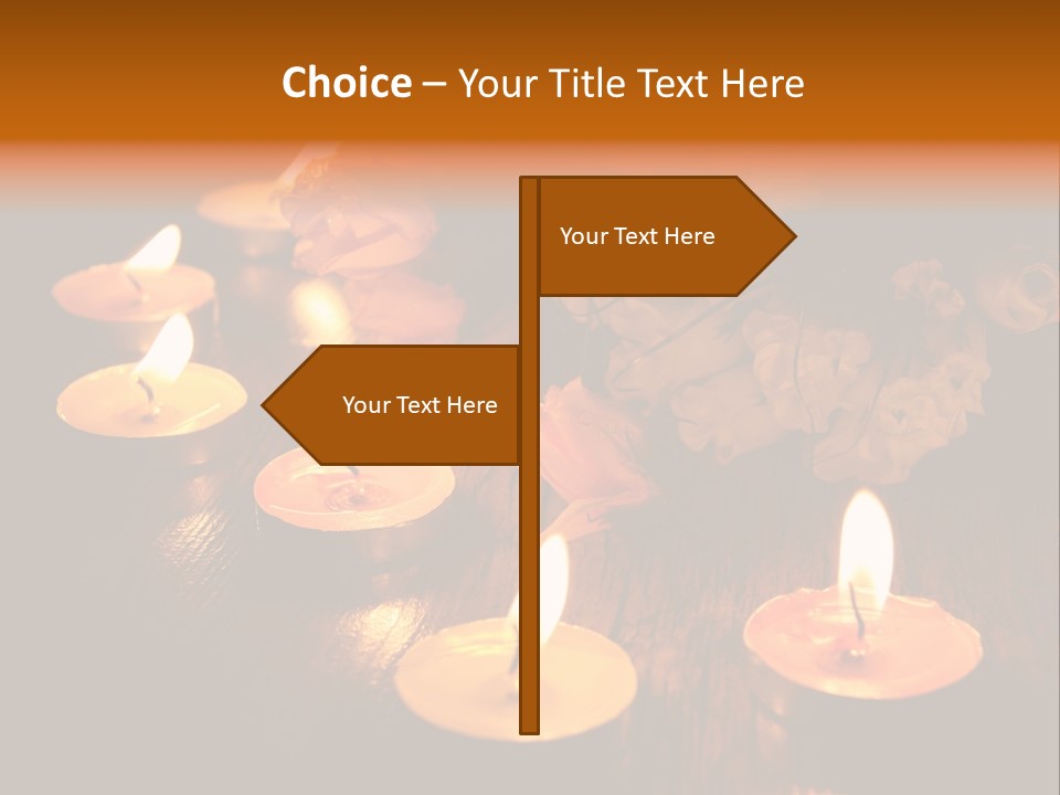 Mysticism Love Atmosphere Buds PowerPoint Template