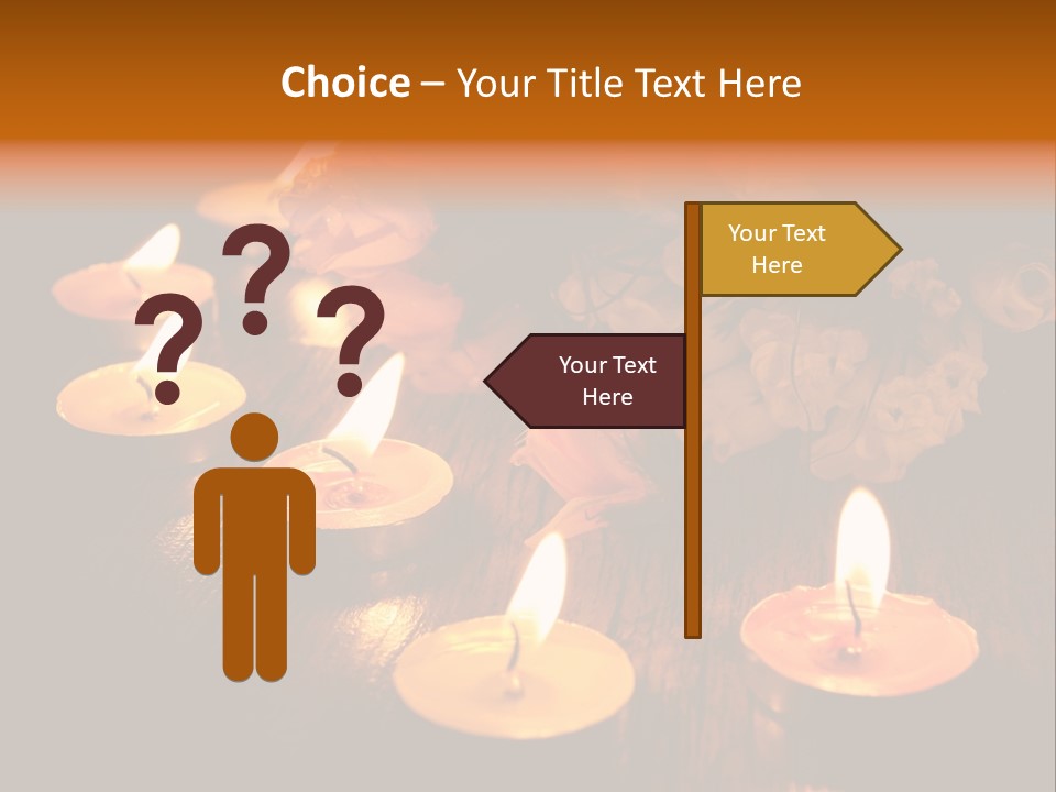 Mysticism Love Atmosphere Buds PowerPoint Template