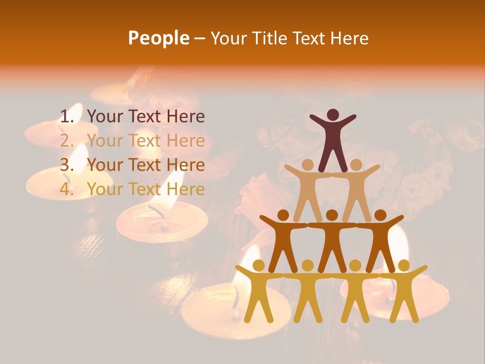 Mysticism Love Atmosphere Buds PowerPoint Template