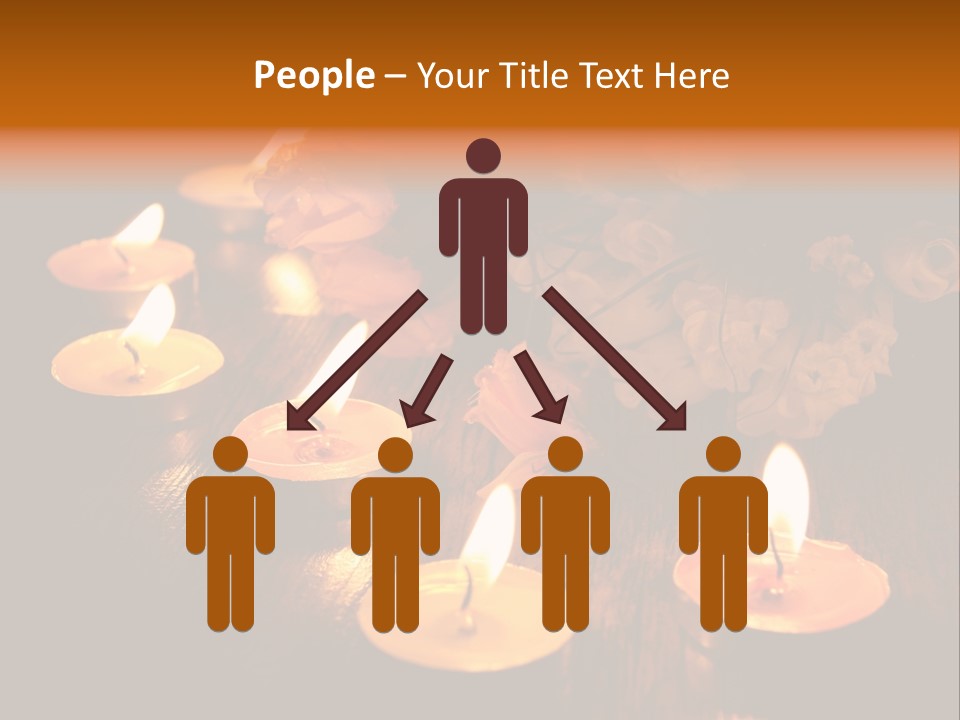 Mysticism Love Atmosphere Buds PowerPoint Template