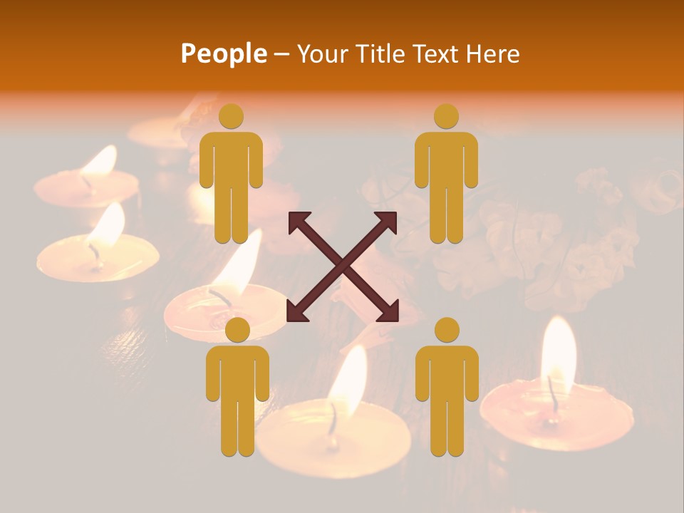 Mysticism Love Atmosphere Buds PowerPoint Template