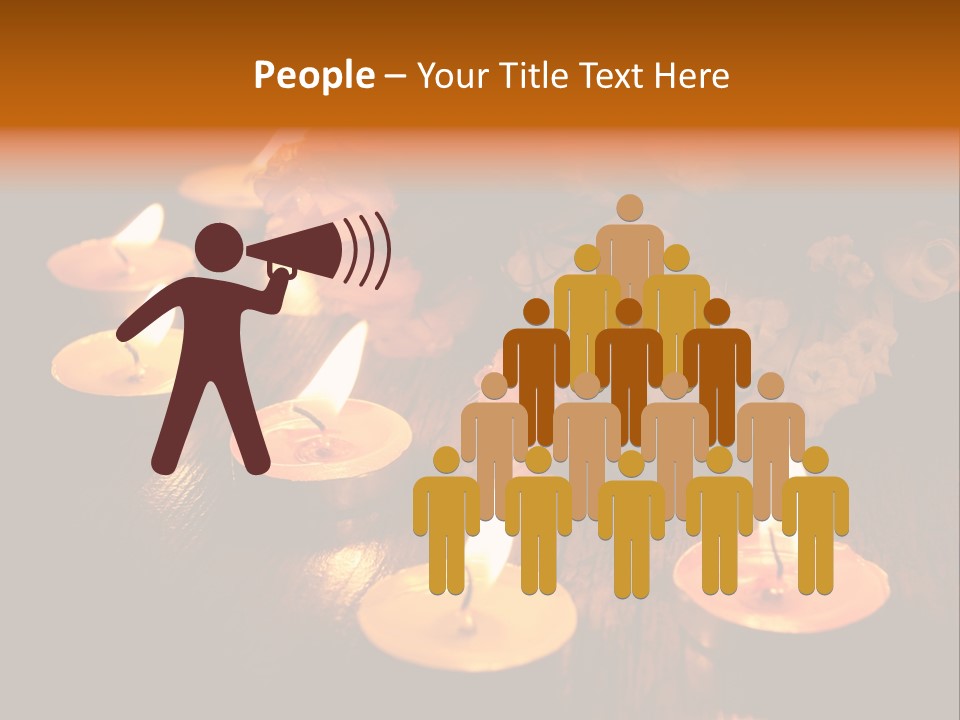 Mysticism Love Atmosphere Buds PowerPoint Template