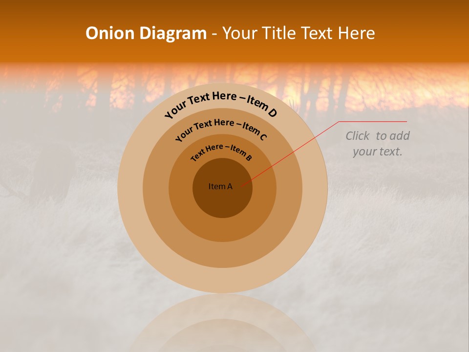 Evening Sun Hunting Wildlife PowerPoint Template