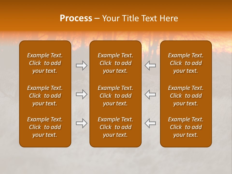 Evening Sun Hunting Wildlife PowerPoint Template