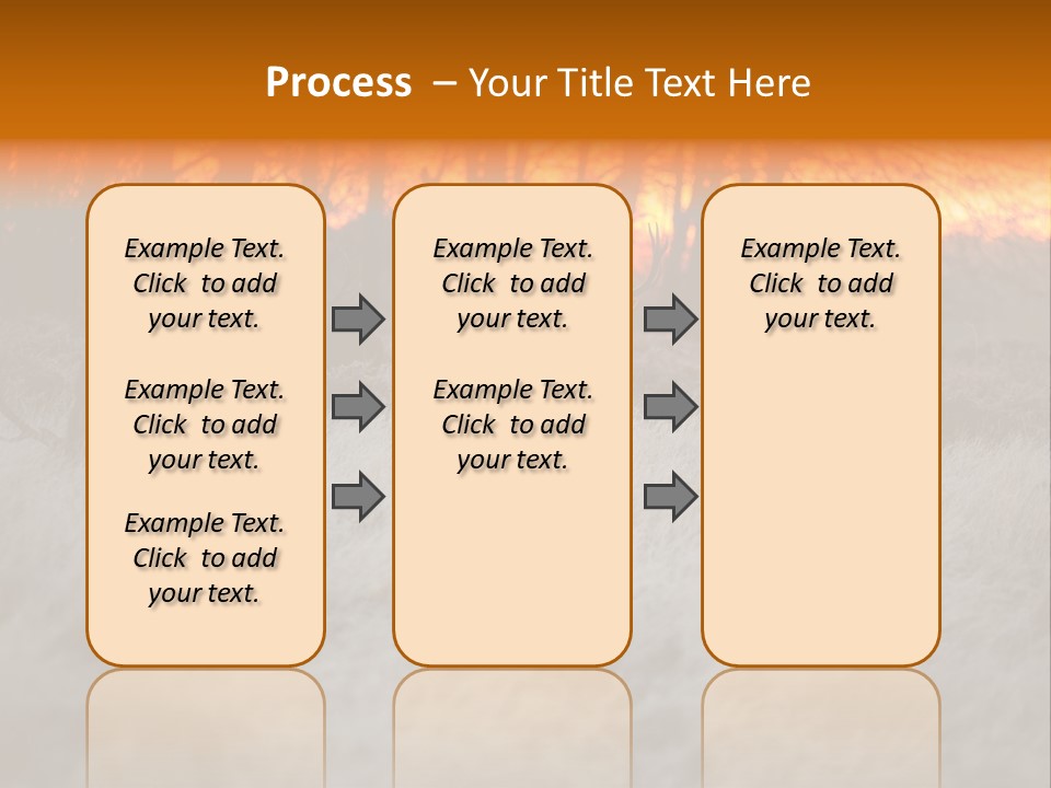 Evening Sun Hunting Wildlife PowerPoint Template