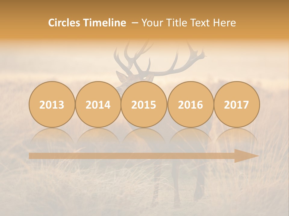Purple Moor Hunting PowerPoint Template