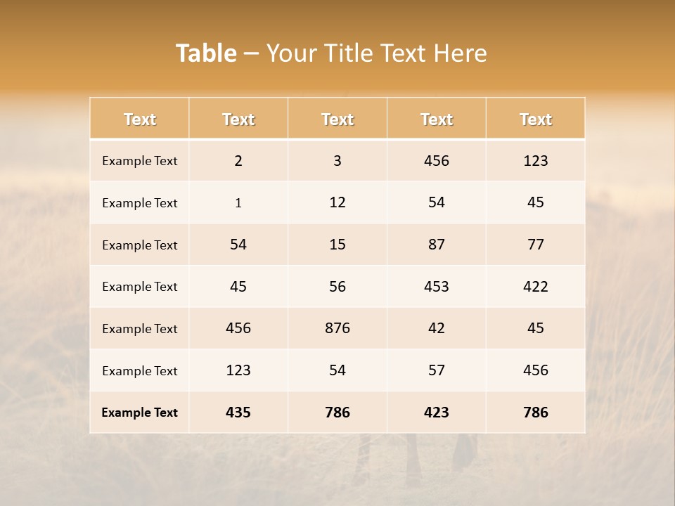 Purple Moor Hunting PowerPoint Template