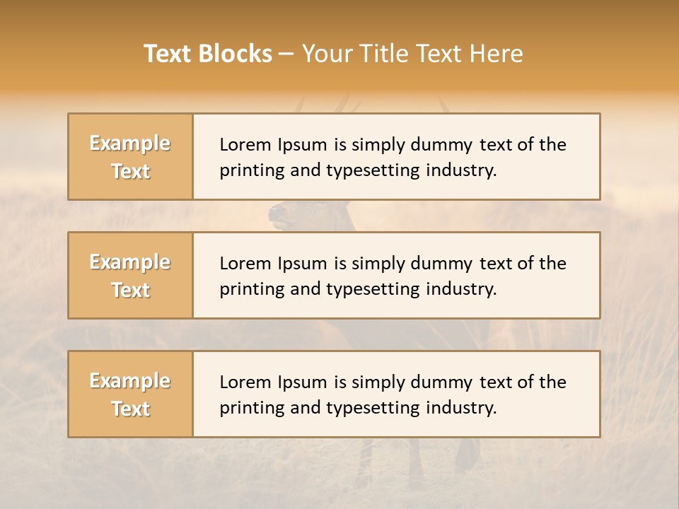 Purple Moor Hunting PowerPoint Template