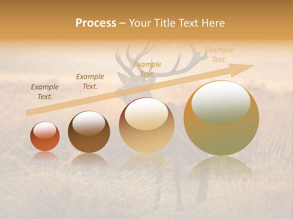 Purple Moor Hunting PowerPoint Template