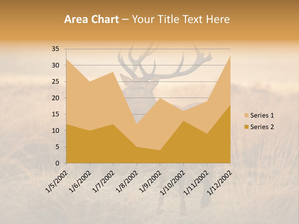 Purple Moor Hunting PowerPoint Template