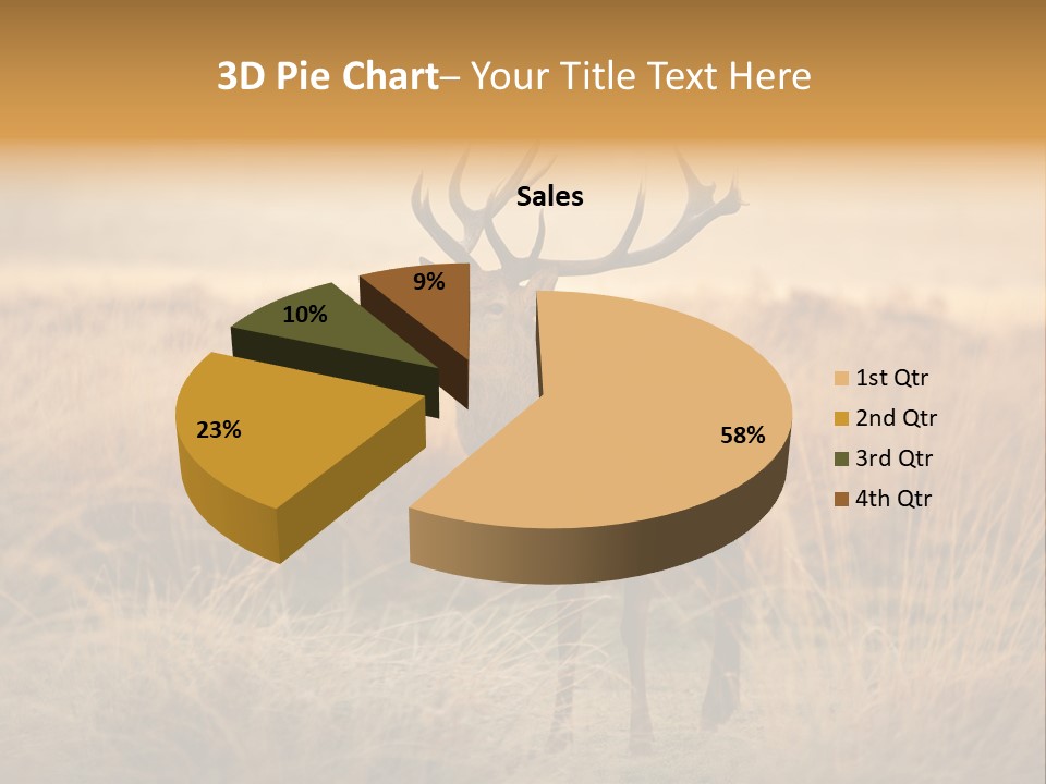 Purple Moor Hunting PowerPoint Template