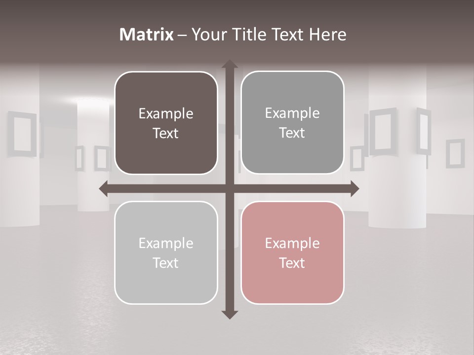 White Comfort Livingroom PowerPoint Template