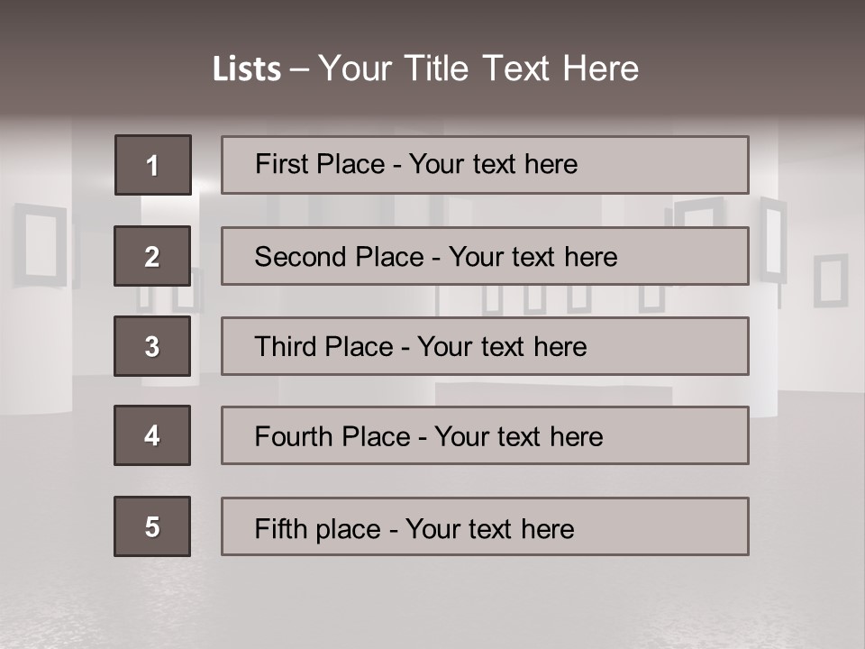 White Comfort Livingroom PowerPoint Template
