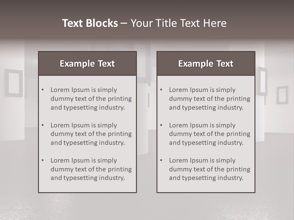 White Comfort Livingroom PowerPoint Template