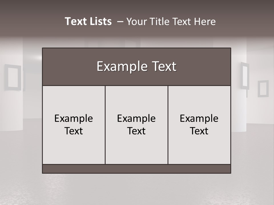 White Comfort Livingroom PowerPoint Template