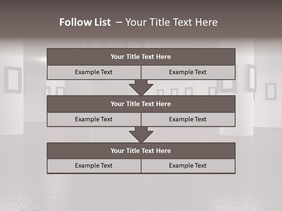 White Comfort Livingroom PowerPoint Template