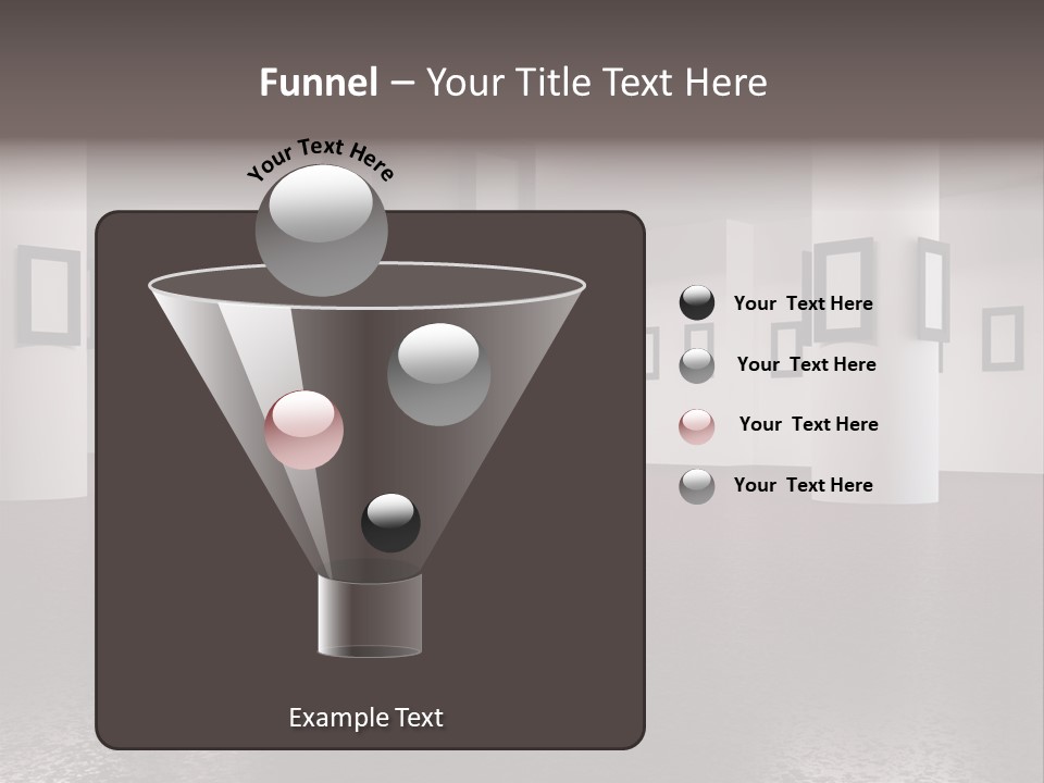 White Comfort Livingroom PowerPoint Template