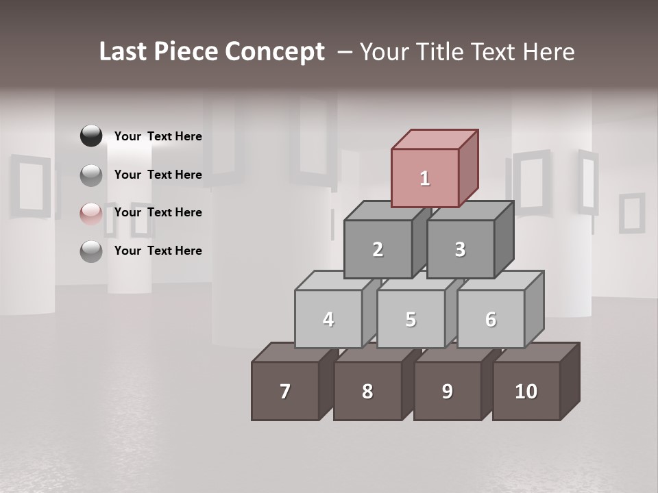 White Comfort Livingroom PowerPoint Template