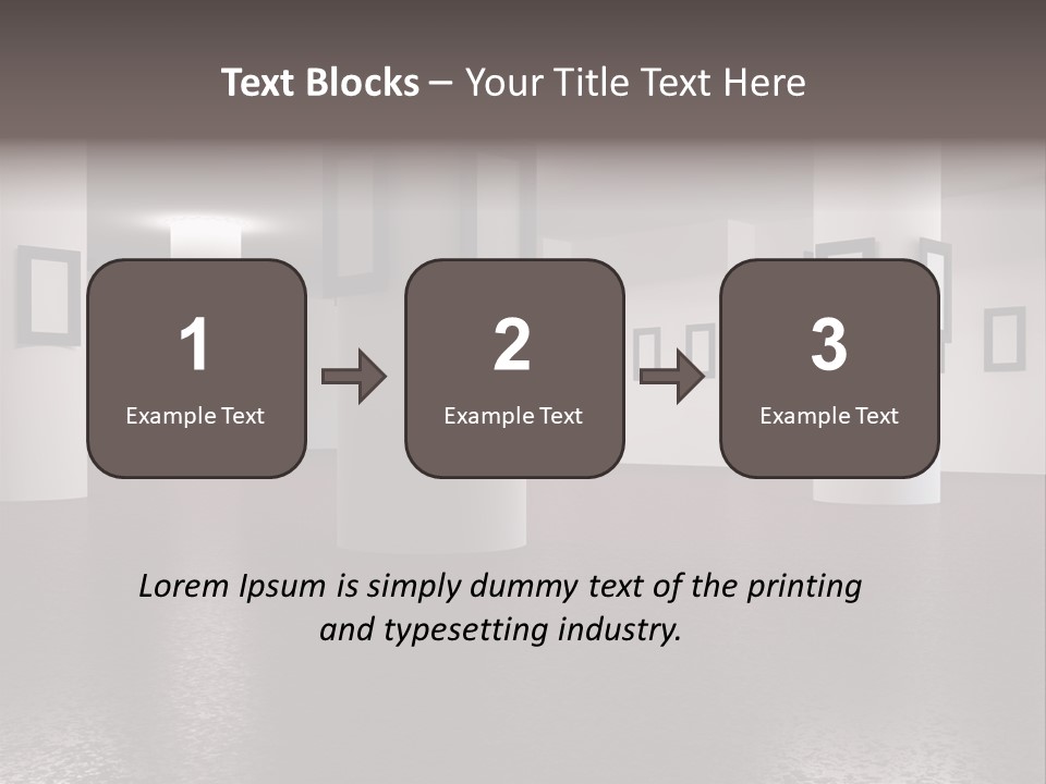 White Comfort Livingroom PowerPoint Template