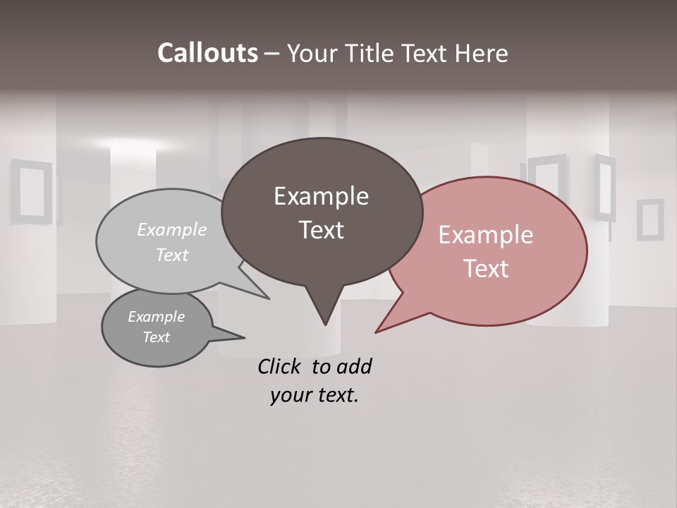 White Comfort Livingroom PowerPoint Template