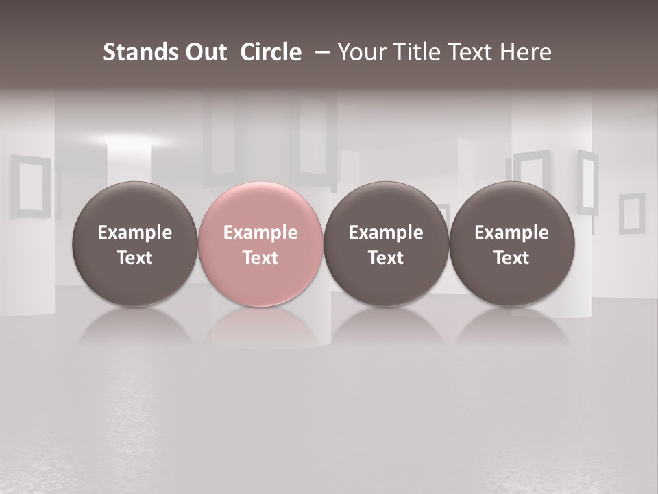 White Comfort Livingroom PowerPoint Template