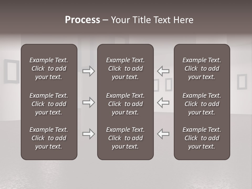 White Comfort Livingroom PowerPoint Template