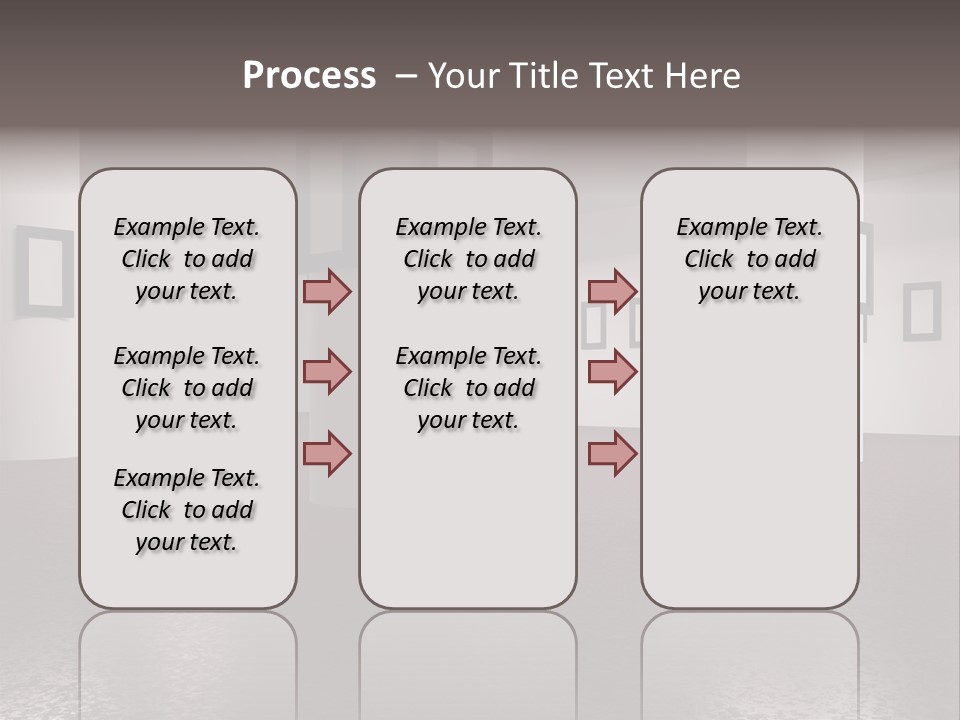 White Comfort Livingroom PowerPoint Template
