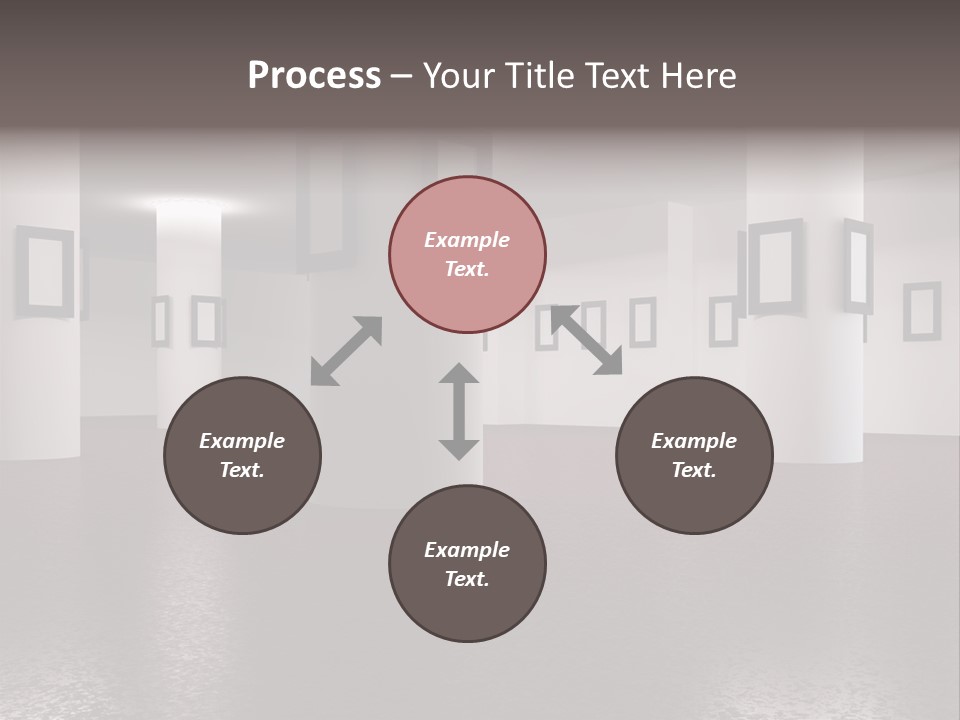 White Comfort Livingroom PowerPoint Template