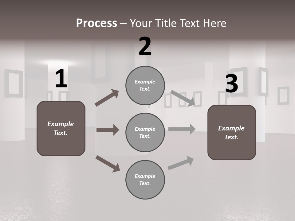 White Comfort Livingroom PowerPoint Template