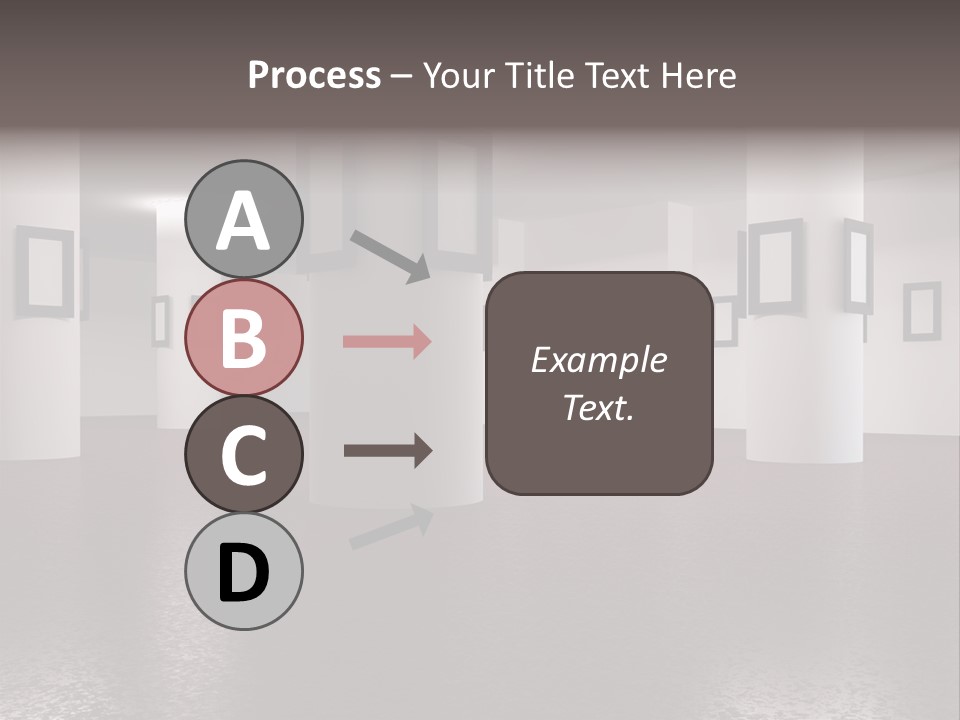 White Comfort Livingroom PowerPoint Template