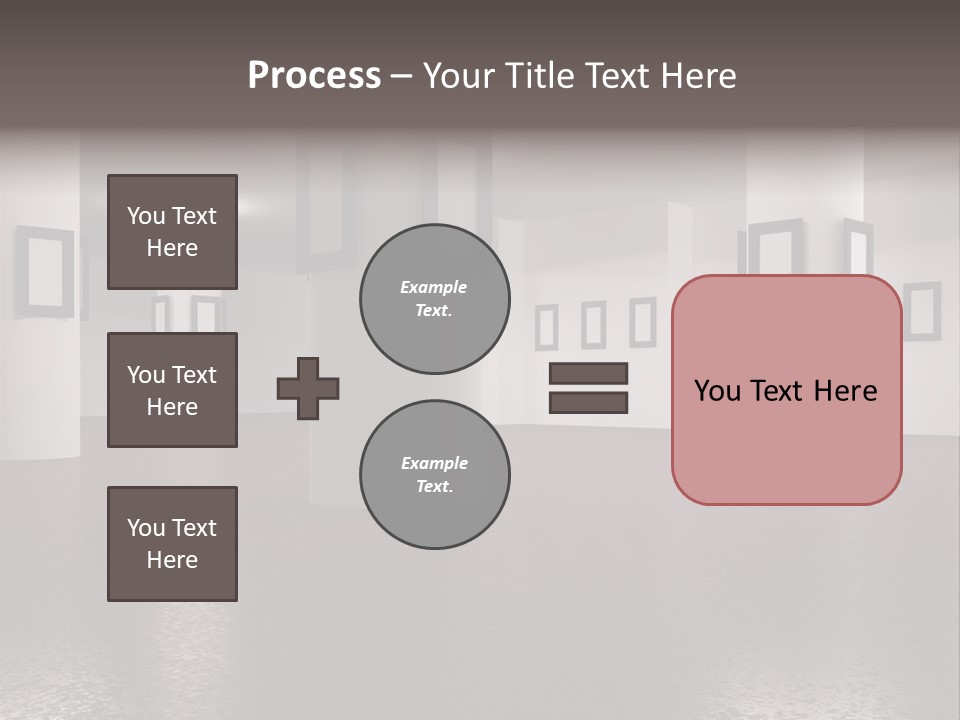 White Comfort Livingroom PowerPoint Template