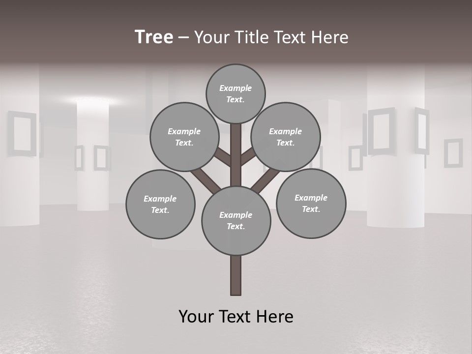 White Comfort Livingroom PowerPoint Template