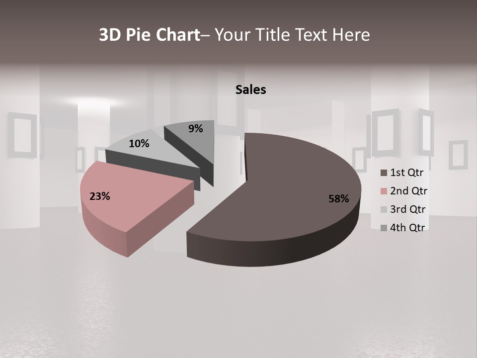 White Comfort Livingroom PowerPoint Template