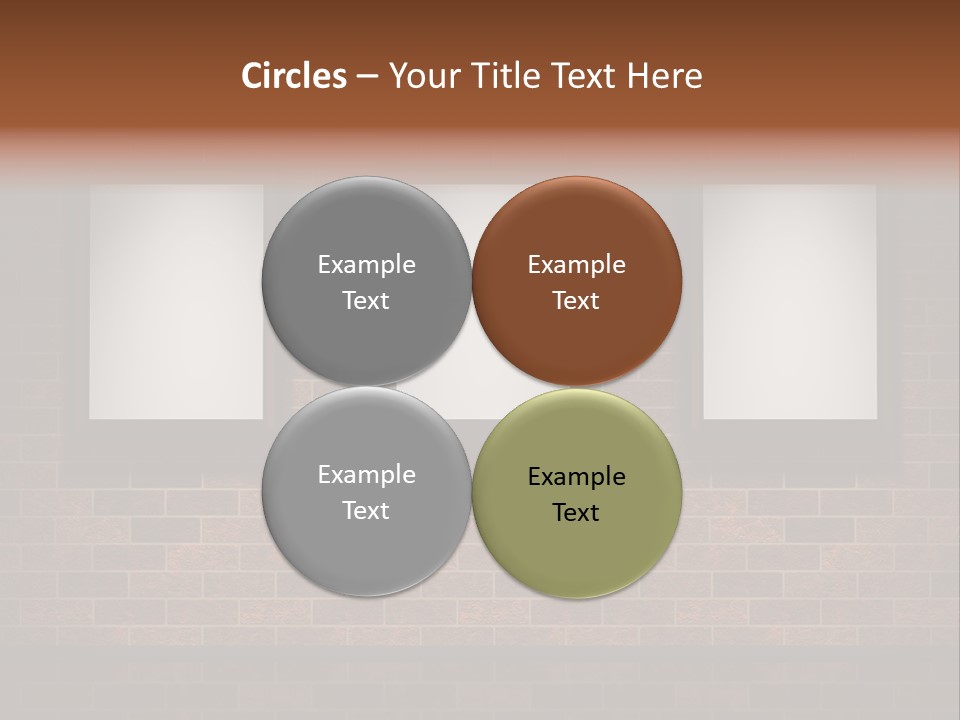 Studio View Square PowerPoint Template