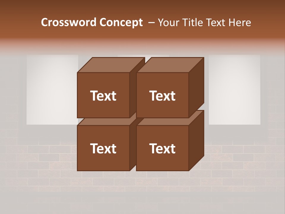Studio View Square PowerPoint Template