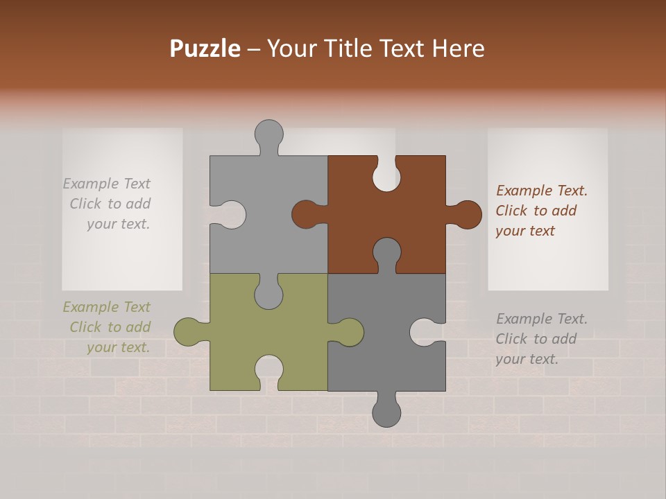 Studio View Square PowerPoint Template