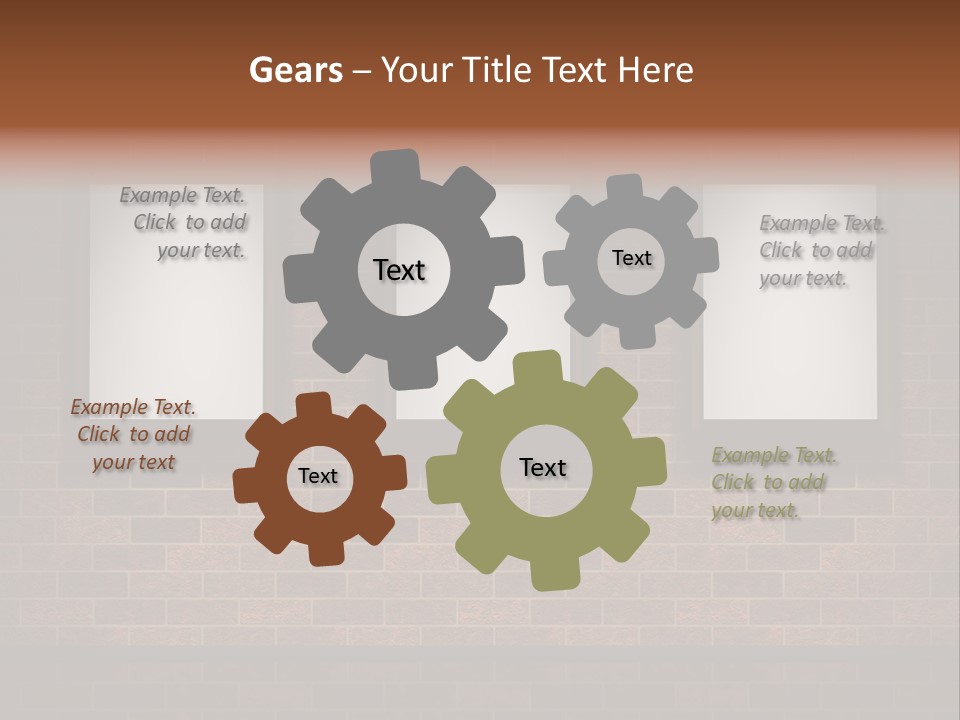 Studio View Square PowerPoint Template