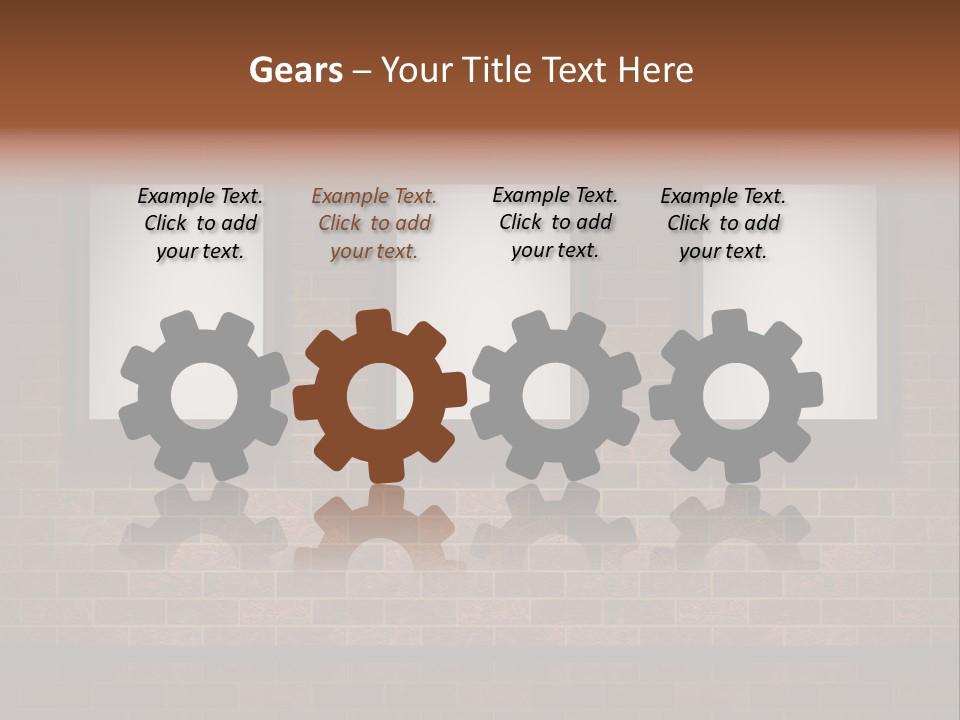 Studio View Square PowerPoint Template