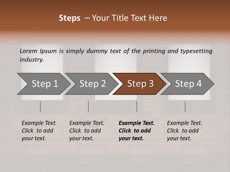 Studio View Square PowerPoint Template