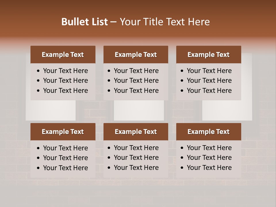 Studio View Square PowerPoint Template
