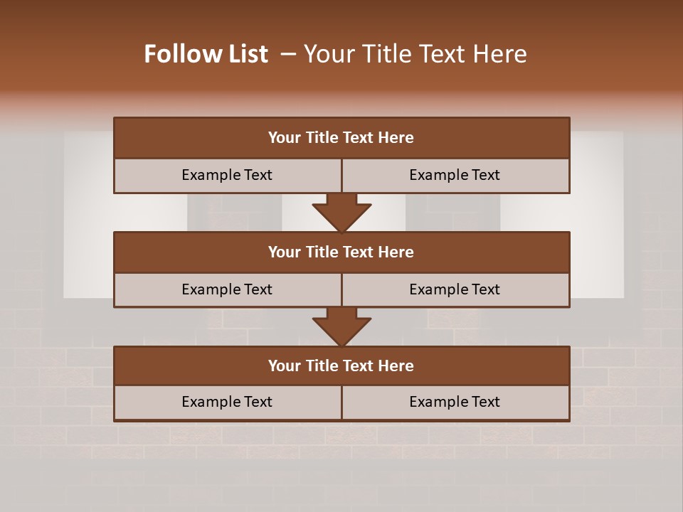 Studio View Square PowerPoint Template
