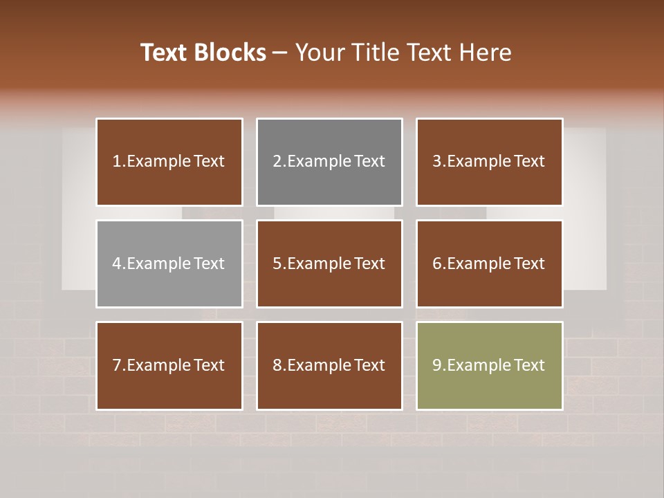 Studio View Square PowerPoint Template