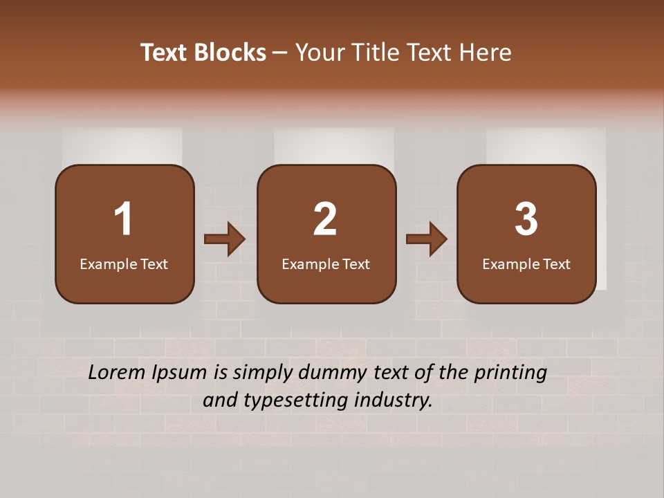 Studio View Square PowerPoint Template