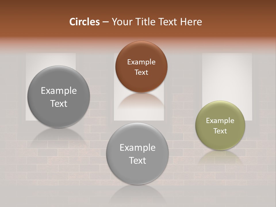 Studio View Square PowerPoint Template