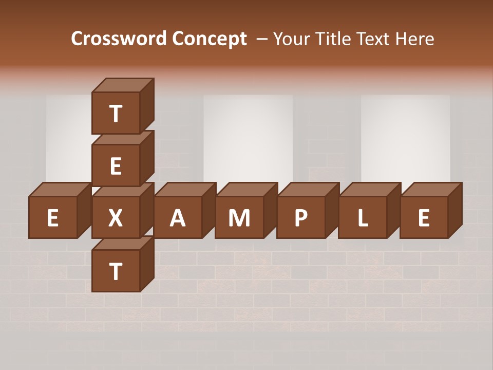 Studio View Square PowerPoint Template