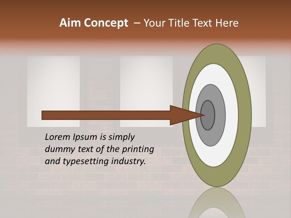 Studio View Square PowerPoint Template
