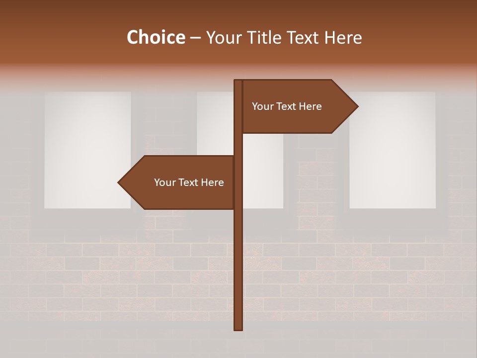 Studio View Square PowerPoint Template